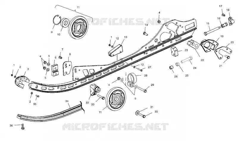 RAIL MOUNTING (M-10)
