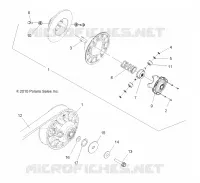 DRIVE TRAIN, SECONDARY CLUTCH