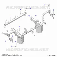 CHASSIS, FRONT FRAME ASM. (USA)