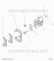 BRAKES, REAR CALIPER