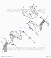 HOOD, FRONT FENDERS AND FLAIRS