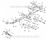 RAIL MOUNTING (SUSPENSION) 440 LC 0972760 (4938353835B009)