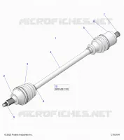 DRIVE TRAIN, FRONT HALF SHAFT