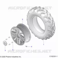 WHEELS, FRONT