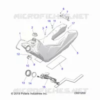 FUEL SYSTEM, FUEL TANK ASM.