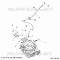 DRIVE TRAIN, MAIN GEARCASE MOUNTING
