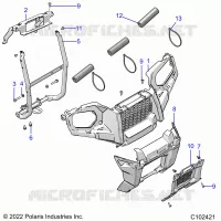 FRONT BUMPER AND MOUNTING