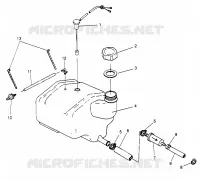 OIL TANK SLT 700 B964166 AND INTL. SLT 700 I964166 (4933923392A014)