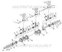 CRANKSHAFT   PISTON SL 900 B964291 AND INTL. SL 900 I964291 (4935583558C003)