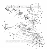HOOD ASSEMBLY WIDETRAK / 0932064 (4922982298005A)