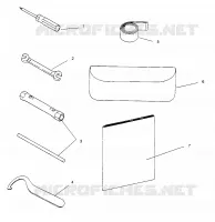 TOOL KIT    440 XCR 0961660 (4932113211D004)