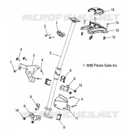 STEERING POST   ASSEMBLY