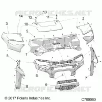 HOOD AND FRONT FACIA