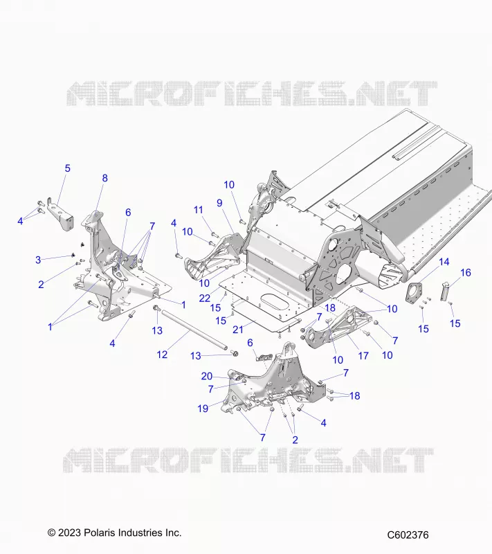 CHASSIS, BULKHEAD ASM.