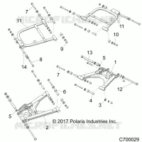 REAR SUSPENSION CONTROL ARMS