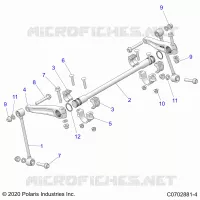 SUSPENSION, FRONT STABILIZER BAR