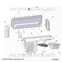 REAR BODYWORK CLOSEOFF, AND FENDERS