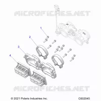 ENGINE, REED VALVE AND THROTTLE BODY ADAPTOR