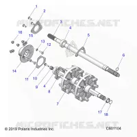 DRIVE TRAIN, JACKSHAFT AND DRIVE SHAFT