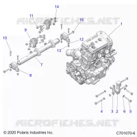 ENGINE, MOUNTING