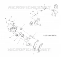 REAR BRAKE CALIPER