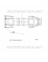 DRIVE TRAIN, PROP SHAFT, REAR