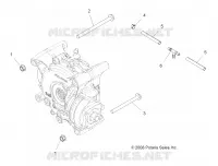 DRIVE TRAIN, GEARCASE MOUNTING, REAR