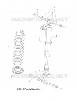 FRONT SUSPENSION SHOCK MOUNTING