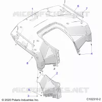 REAR BODYWORK CAB
