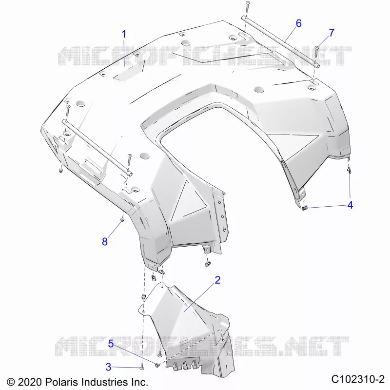 REAR BODYWORK CAB
