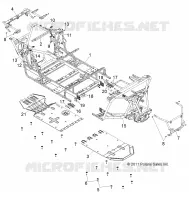 CHASSIS, MAIN FRAME AND SKID PLATE