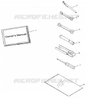 TOOL KIT     MAGNUM 2X4 W97AA42A (4940704070C007)