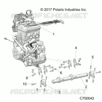 ENGINE, MOUNTING