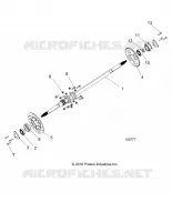 REAR SUSPENSION AXLE