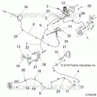 BRAKE LINES AND MASTER CYLINDER