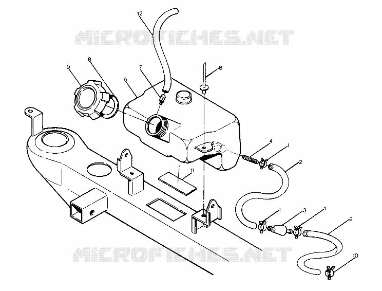 OIL TANK ASSEMBLY 6X6 (4919811981005A)