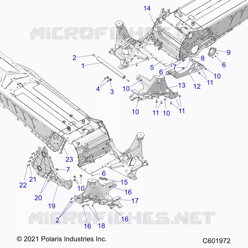 CHASSIS, BULKHEAD ASM.