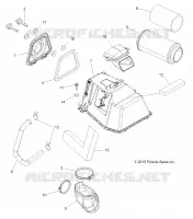 ENGINE, AIR INTAKE (BUILT 10/22/10 AND BEFORE)