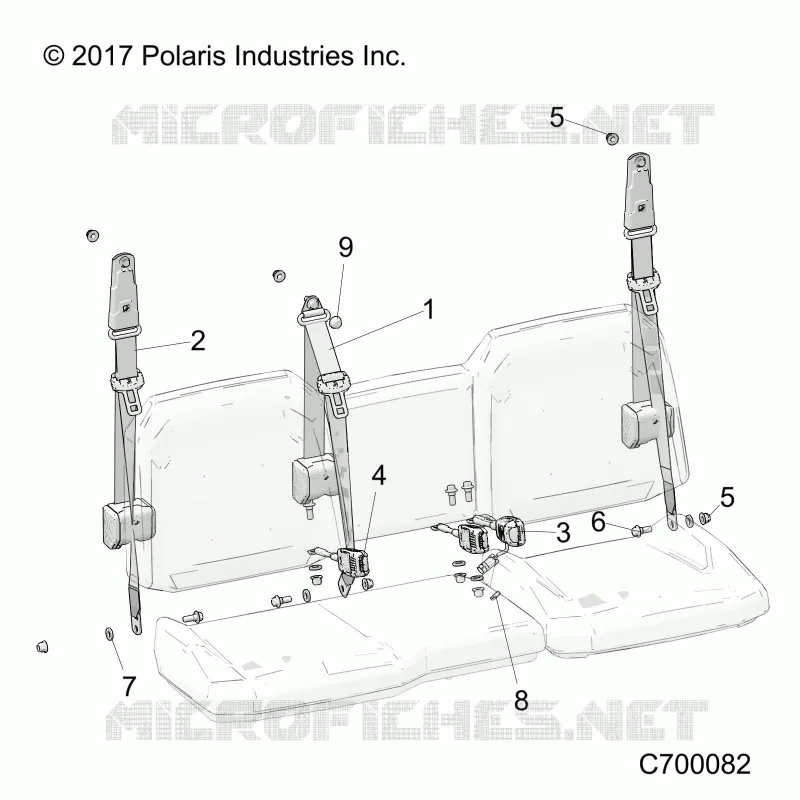 SEAT BELT MOUNTING
