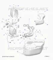 ENGINE, EXHAUST SYSTEM