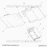 FLOOR PANELS, REAR