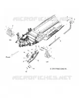 CHASSIS, CLUTCH GUARD AND FOOTRESTS