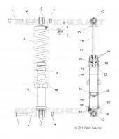 REAR SHOCK (7043721)