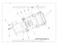 BRAKES, REAR CALIPER