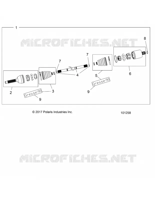 DRIVE TRAIN, FRONT DRIVE SHAFT
