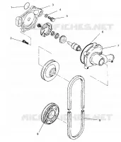 WATER PUMP XLT SPECIAL (XTRA) 0946767 (4927112711033A)