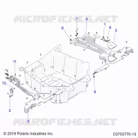 REAR BODYWORK RACK, MOUNTING