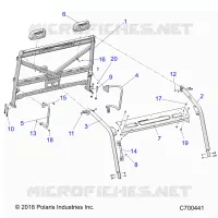 CHASSIS, CAB FRAME