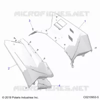 REAR BODYWORK CAB AND HEAT SHIELDS