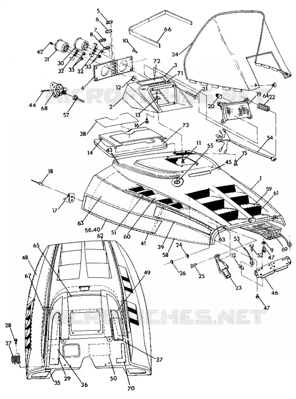 HOOD WIDETRAK (4919301930003A)